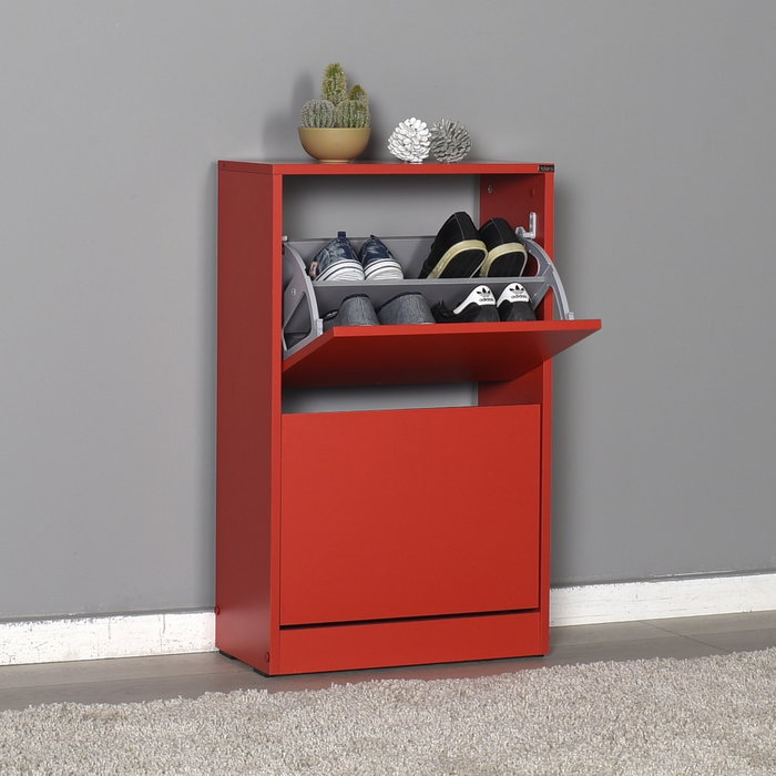 Hanah Home Zapatero Rojo Shc-320-Kk-1
